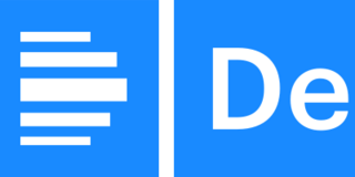 Logo of the radio channel "Deutschlandfunk".